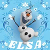 Frozen Olaf - DIY Personalisiert Disney Namen Voller Diamant Malerei