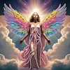 Diamond Painting-DIY Crystal Rhinestone Angel Girl