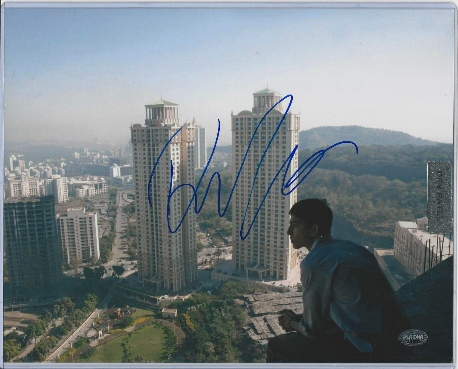 Dev Patel Leaf Pop Century Autograph 11x14 Photo Poster painting PSA/DNA Slumdog Millionaire