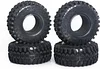AMK 4Pcs Off Road Rubber 128 * 54mm 2.2 Tires for 1/10 RC Crawler Cars Axial SCX10 90046 RR10 WRAITH TRX4 KM2 KM4 Accessories