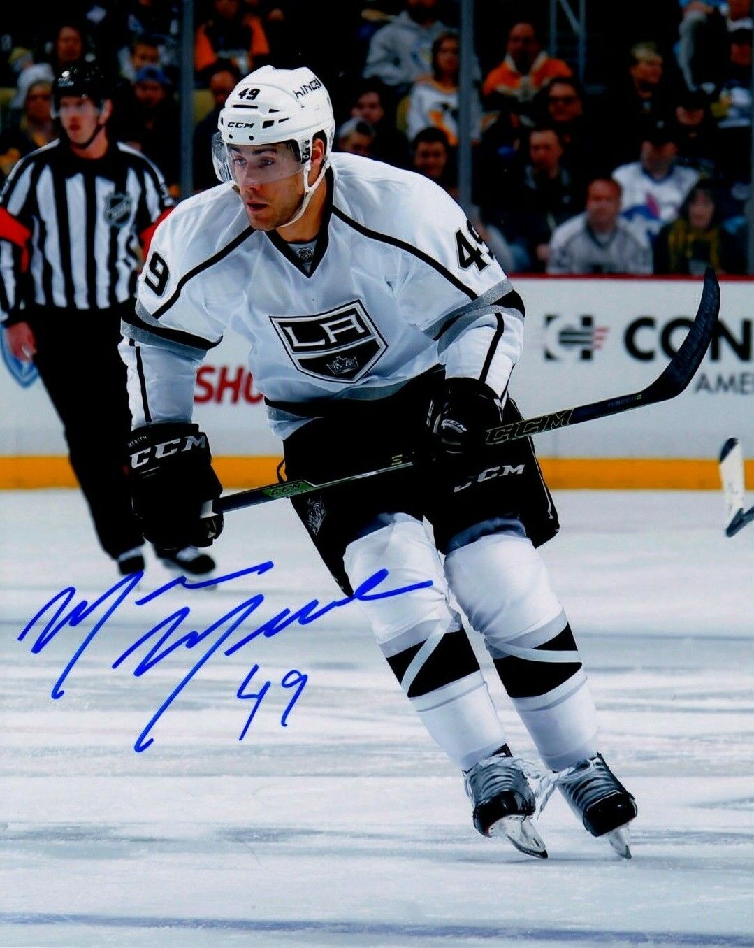 MICHAEL MERSCH autographed SIGNED LA LOS ANGELES 8x10 Photo Poster painting