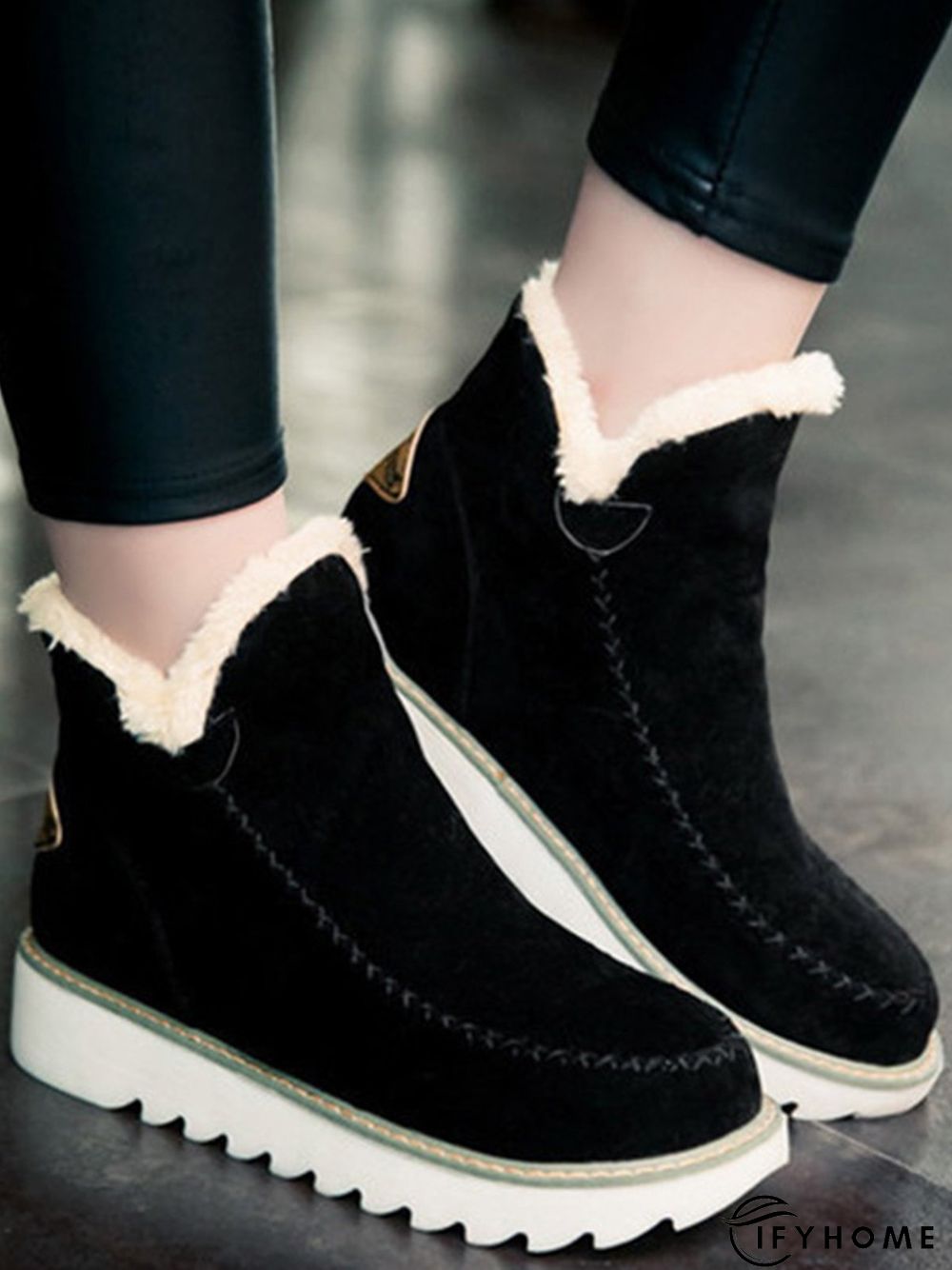 Warm Plush Lightweight Booties | IFYHOME