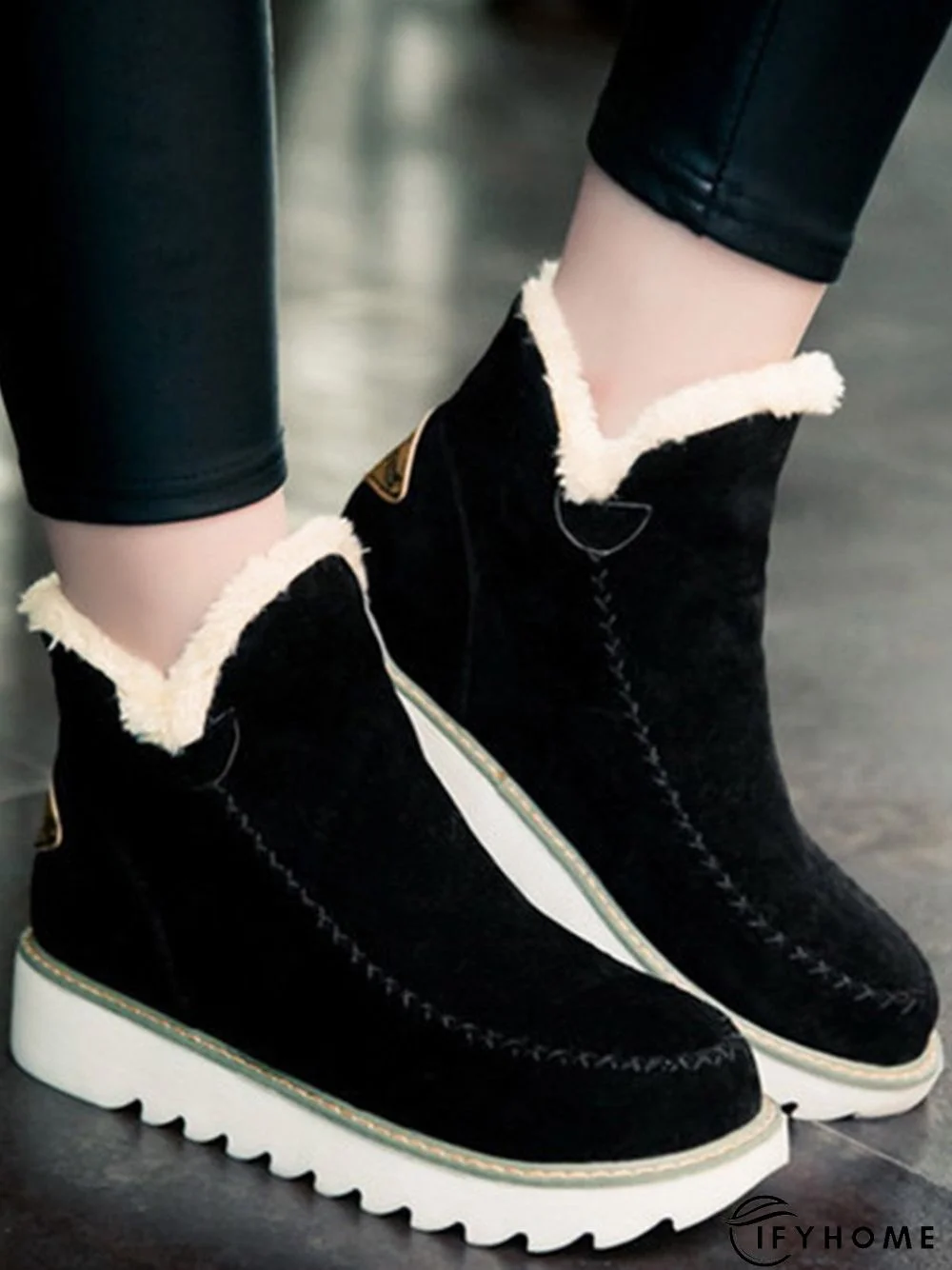 Warm Plush Lightweight Booties | IFYHOME