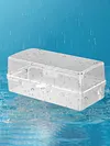 Waterproof Large Outdoor Electrical Box Weatherproof Protect Outlet Plug Socket