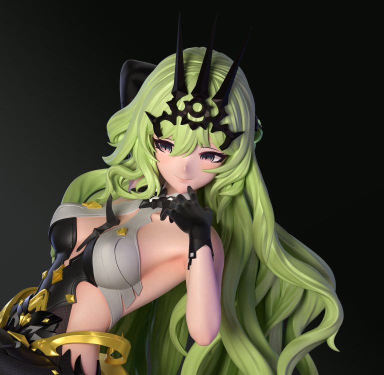 Arctic wolf Studio - Honkai Impact 3 Mobius Statue(GK)-