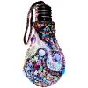 DIY Mosaic Art Light Bulb Candle Holder Material Package Handmade Design Kit