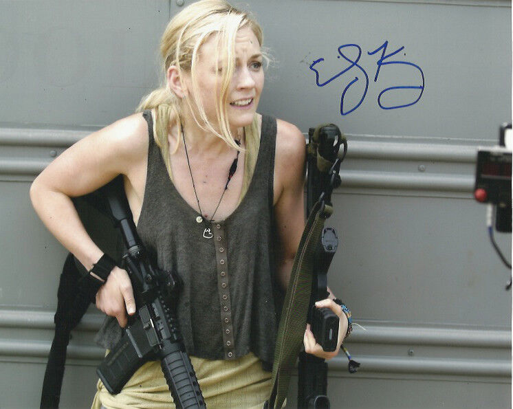 Emily Kinney Walking Dead Signed Autographed 8x10 Photo Poster painting COA