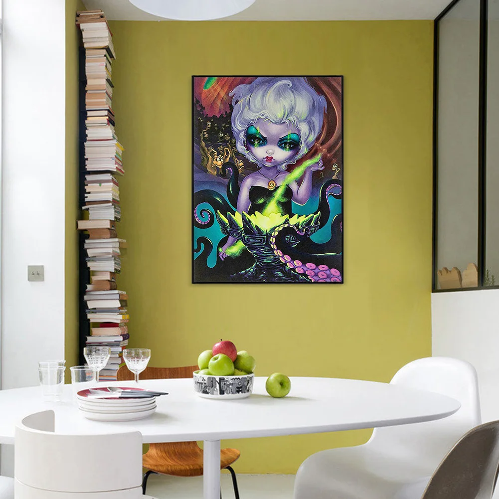 Full Round Diamond Painting 30*40cm - Big Eyes Doll