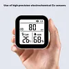 3-in-1 Portable Carbon Monoxide Detector Temp Humidity Detector for RV Travel