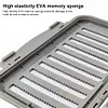 Waterproof Fly Fishing Box Fly Lure Tackle Box Storage Case for Vest Fly Fishing