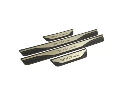 Dronehint Car Accessories for BYD Seal 2023 2024 Door Sill cover Scuff Plate Guard Parts (For: BYD) Parts