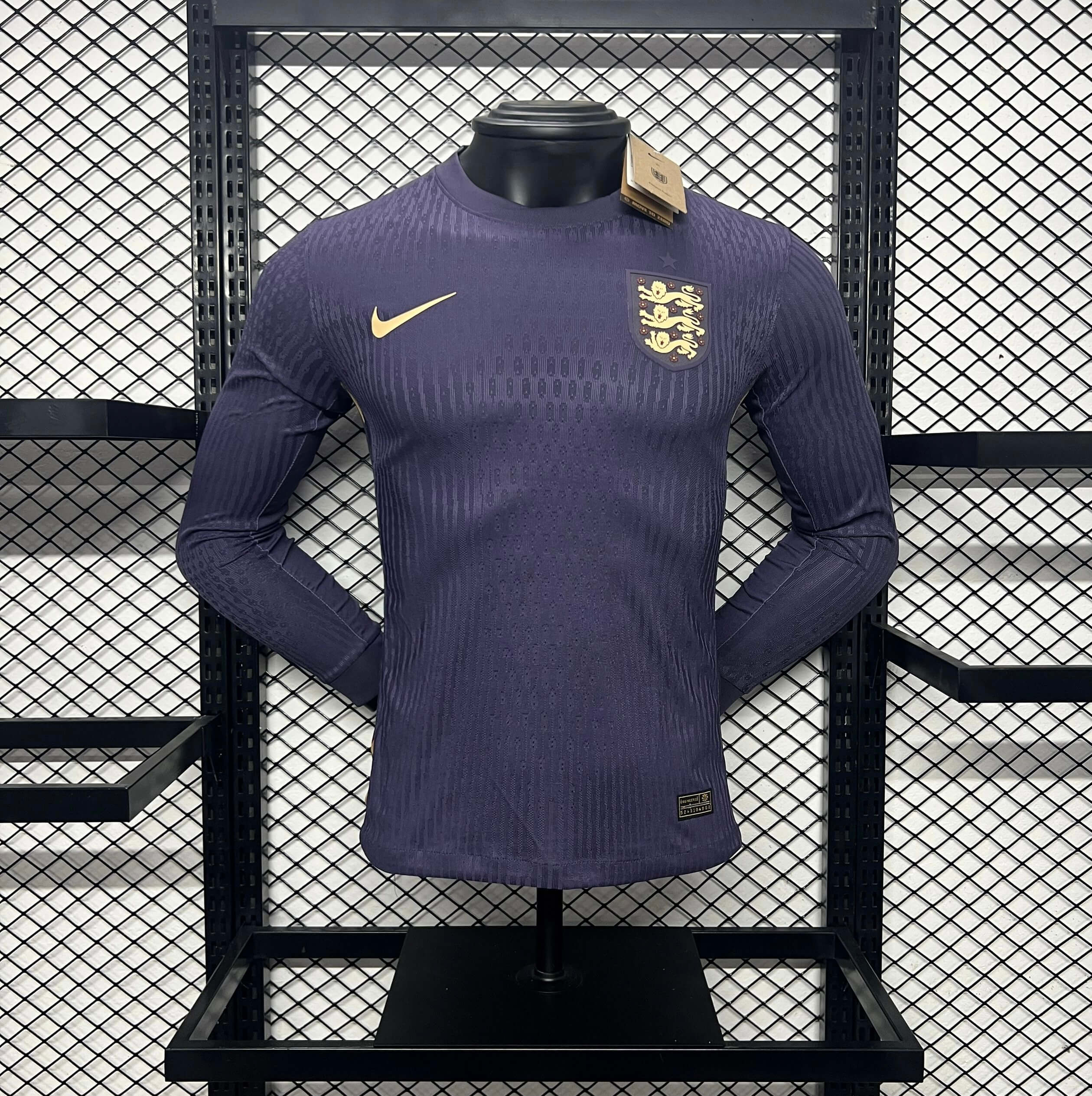 England 2024 Away Long Sleeve Jersey - Player Version