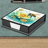 Bee Leather Diamond Painting Notecard Box Contains 160 Sheets of Paper