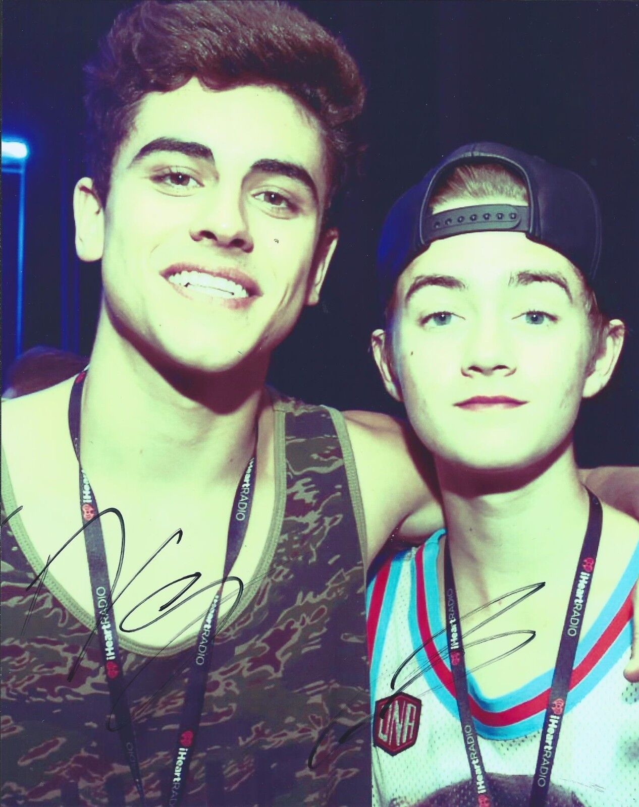 Jack Gilinsky and Jack Johnson Jack & Jack Signed Autographed 8x10 Photo Poster painting A