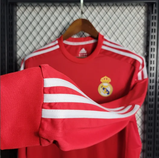 Retro 11/12 Real Madrid Away Long Sleeve Football Shirt Thai Quality