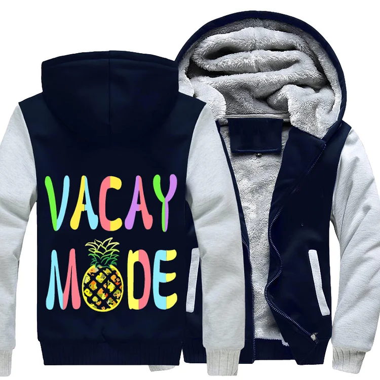 Vacation Mode, Fruit Fleece Jacket