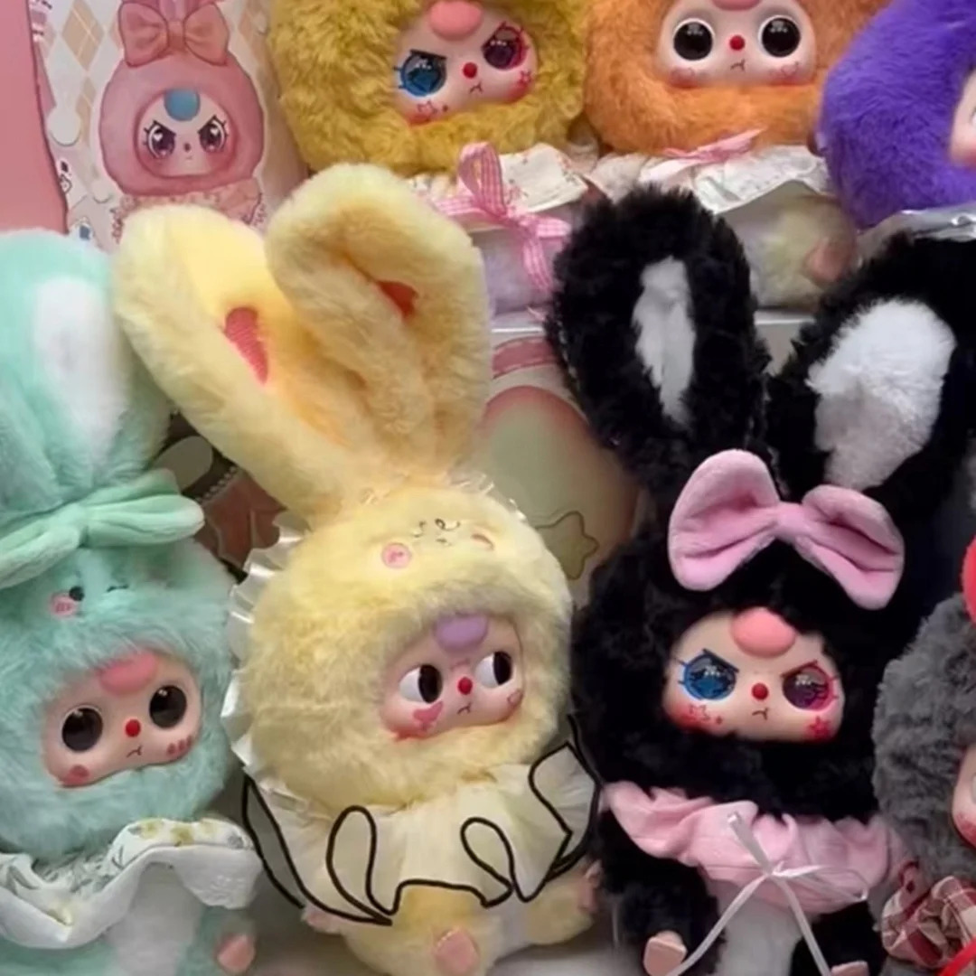 V2 Lili Rabbit Town Baby Three Series Plush Doll