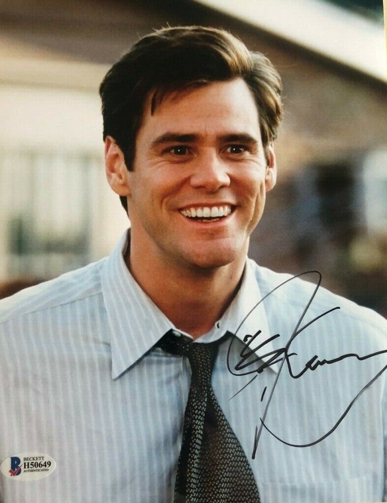 Jim Carrey signed autographed 8x10 Photo Poster painting Mask Dumb and Dumber