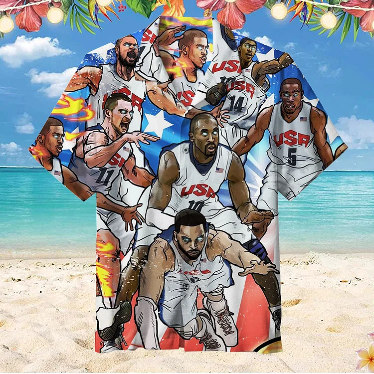 Team USA | Unisex Hawaiian Shirt