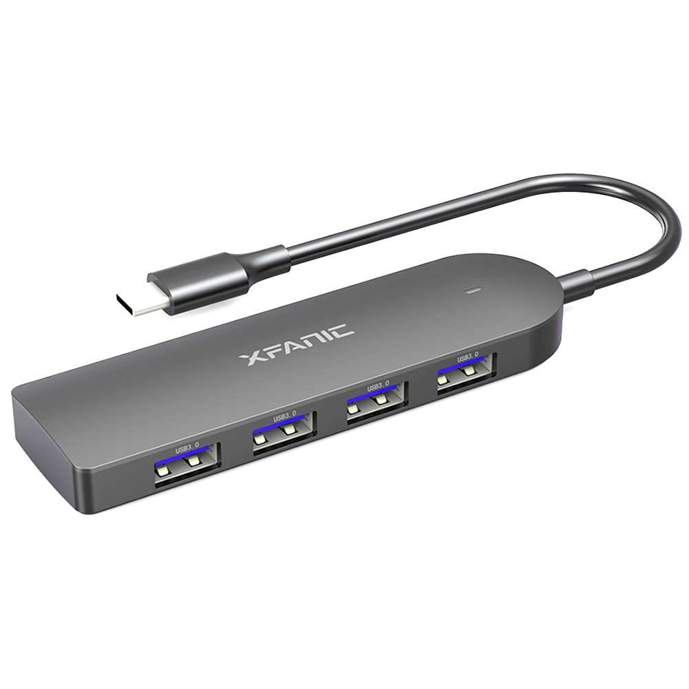 

USB C Hub C113 USB Type C Hub Splitter with 4 USB 3.0 Ports for PC Computer, 501 Original