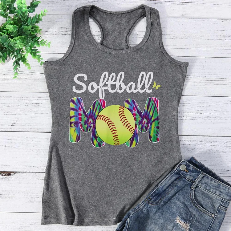 softball mom Vest Top-Annaletters