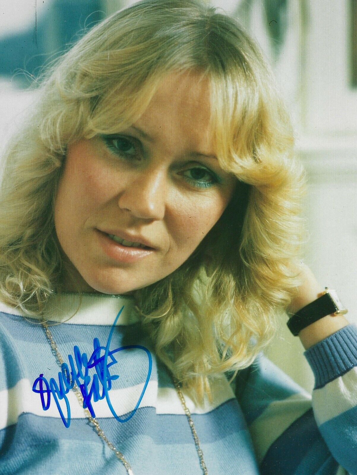 AGNETHA FALTSKOG ABBA SIGNED 8x10 Photo Poster paintingGRAPH UACC & AFTAL RD AUTOGRAPH