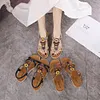 Gioiacombo&trade; Nuovi sandali traspiranti con perline boho estivi