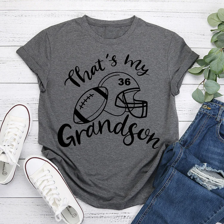 That's My grandson T-Shirt Tee -07948-Annaletters