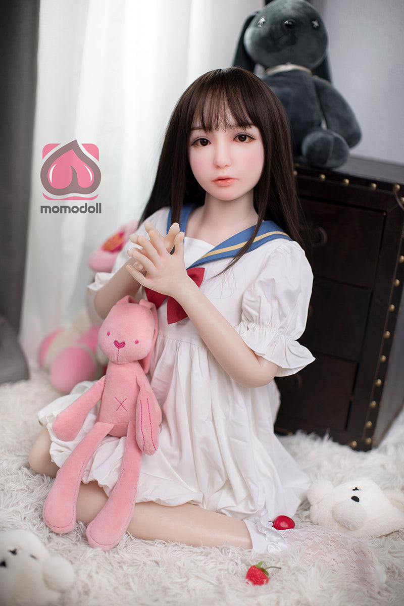 MOMO Doll 128cm (4.20') Small Breast   MM102 Anna Platinum  Silicone (NO.587) MOMO Doll Littlelovedoll