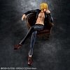 POP Scale Second Edition Sanji Sitting on Sofa - ONE PIECE Official Statue - MegaHouse
