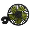 USB Car Fan 3 Speeds 360 Rotatable Car Seat Headrest Fan for Sedan SUV RV Truck