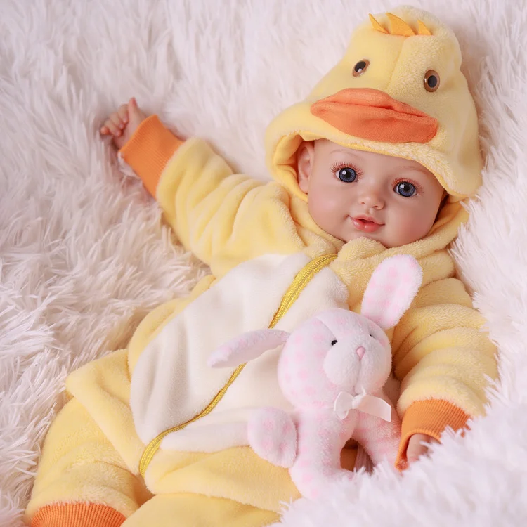 Babeside Smiling Reborn Baby Winter 17" Newborn Healing of the Heart