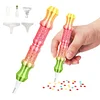 Colored Diamonds Painting Pen with Tip DIY Gradient Dotting Brush Set (Style A)