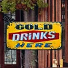 Cold Drinks - Car License(6*12Inch)