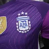 Joyfball 2025 Player Version Argentina Purple Football Shirt 1:1 Thai Quality（The player version jersey is a bit tight, please pay attention to the size selection）