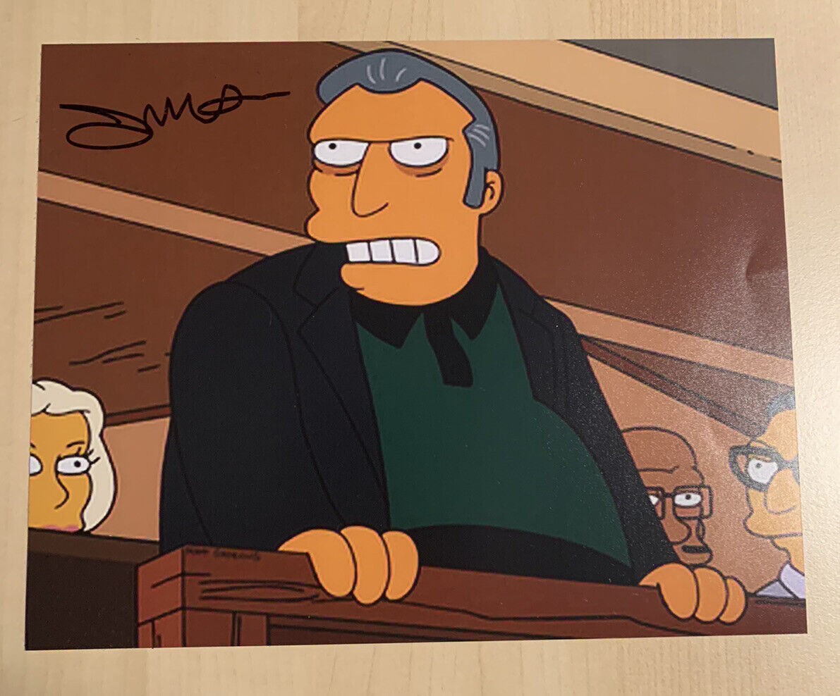 JOE MANTEGNA SIGNED 8x10 Photo Poster painting ACTOR AUTOGRAPHED THE SIMPSONS FAT TONY RARE COA