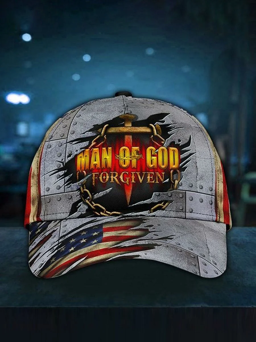 Men's Flag Printed Hat