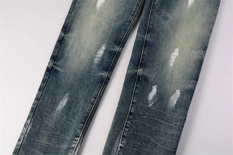 Purple 2023 New Fashion Jeans 9042-1