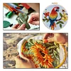 Flower Parrot-Embroidery Kit