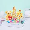 DIY Birthday Bear Diamond Painting Acrylic Desktop Ornaments
