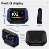 Universal Car HUD On-BD & GPS Dual System Head Up Display Digital Speedometer