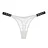 Cnneeds Low Waist Sexy Panties Women Thongs Letter G-string Sports Fitness Hollow Out T-back Female Lingerie Mesh Underpants Underwear