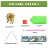 2D flach diy sonnenblume diamant kunst anh&auml;nger diamant malerei set heim wanddekoration