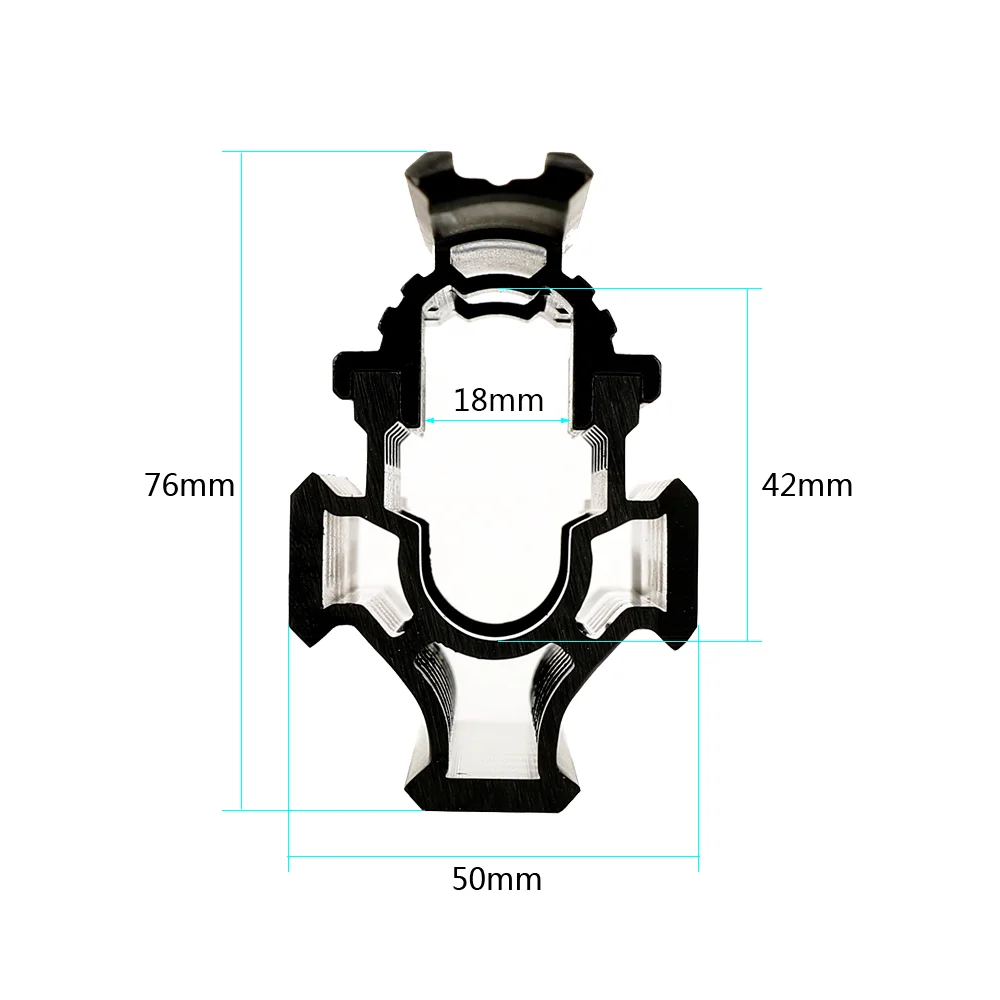 ohhunt® AK-47 Quad Rail Handguard Black Tan