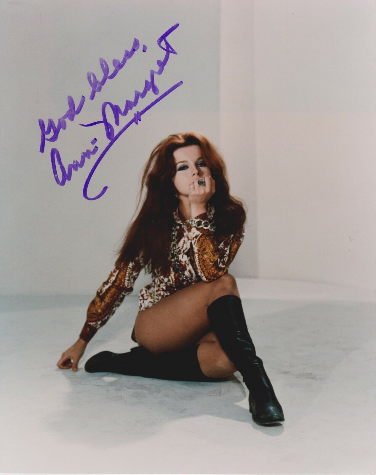 Ann Margret Autographed 8x10 Photo Poster painting with CoA Ann-Margret