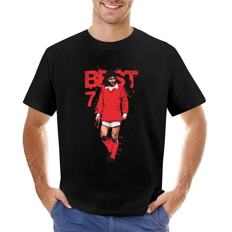 George Best Inspired Men's Soccer Culture Tee