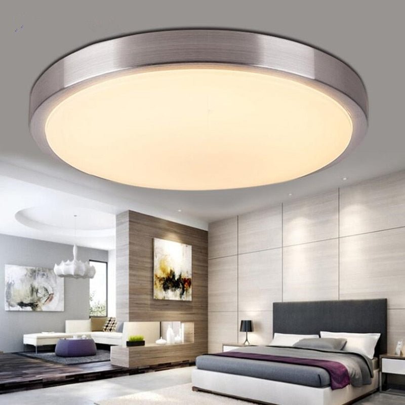 Ceiling Lights LED Lamp Diameter 21/26cm  Acryli Panel Aluminum Frame Edge Indoor Lighting Bedroom Living Kitchen LED Light