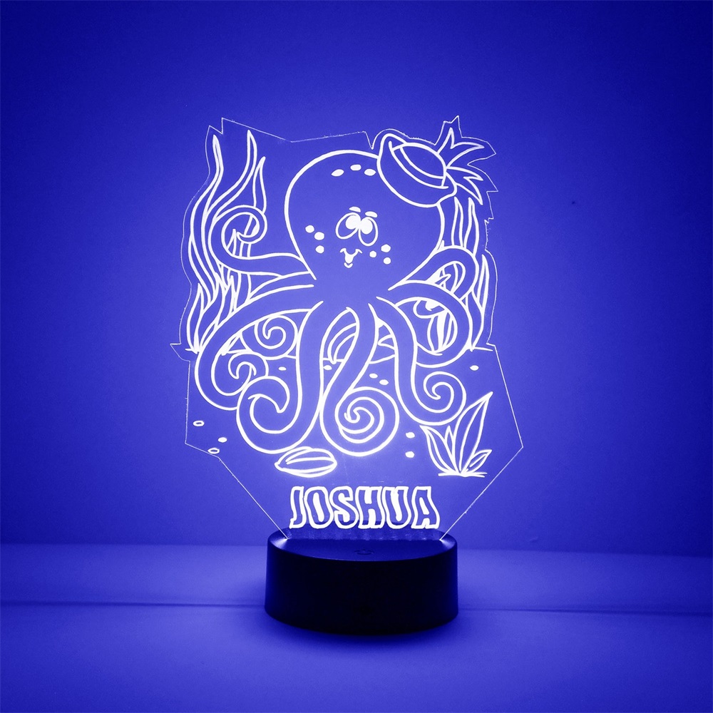 Custom Octopus Night Light