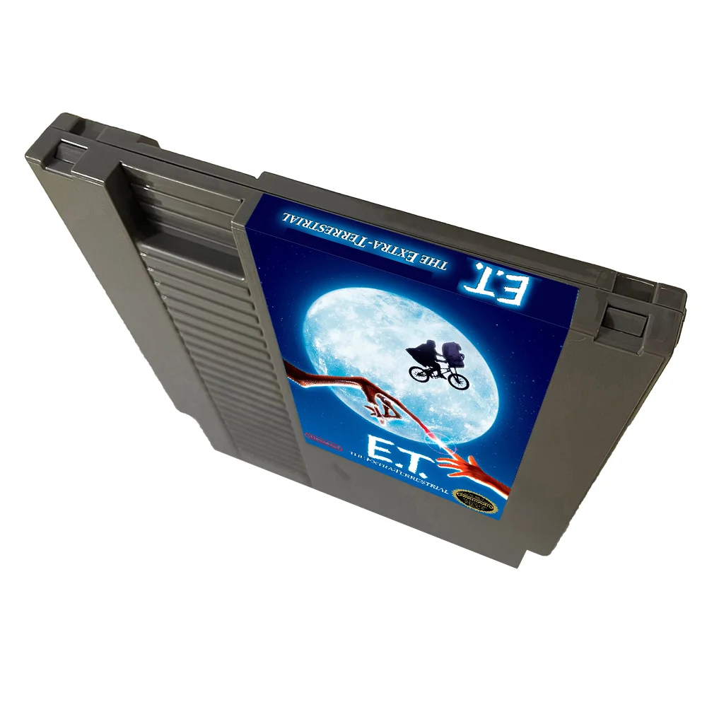 E.T.: The Extra Terrestrial NES For Nintendo Entertainment System Console - 8 Bit Game Cartridge