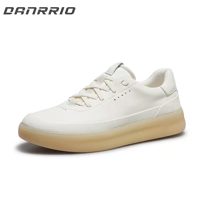 DANRRIO Handmade Retro Soft Sole Breathable Casual Leather Skate Shoes DANRRIO.COM DANRRIO